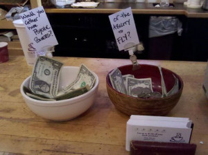 Funny and Creative Tip Jars