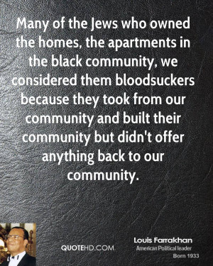 ... community and built their community but didn't offer anything back to