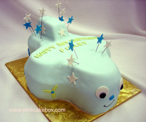 First Birthday Airplane Cake (419)