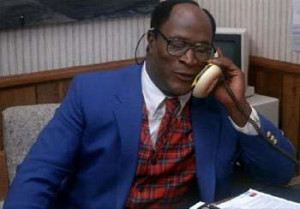 He's from Coming to America. The black dude that played McDowel