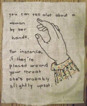 Contention for next needlepoint project.