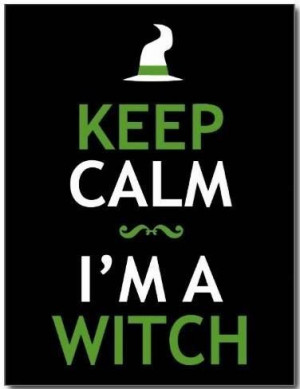 Keep calms I'm a Witch