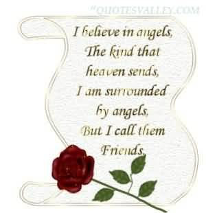 Believe In Angels, The Kind That Heaven Sends