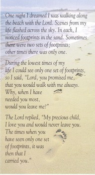 footprints poem