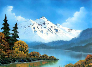 pinturas al oleo paisajes con nieve paisajes pintados al óleo