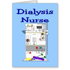 Dialysis Nurse Chick Greeting Card From Zazzle