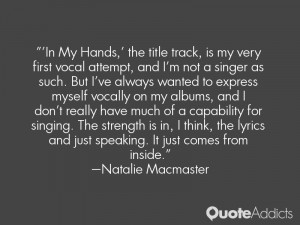 Natalie Macmaster