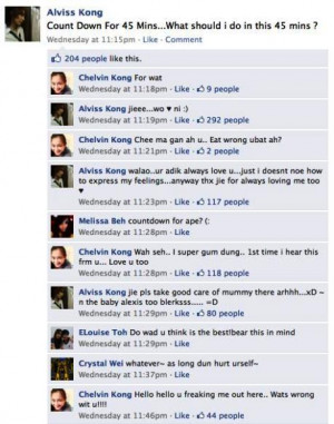 ... off a building committing suicide after leaving a Facebook Message