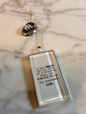 Morrissey Quote Necklace. I was happy in the haze by justbedesigns, $ ...