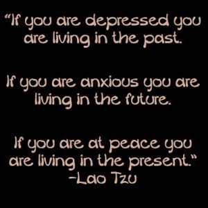 Graphic: If you are depressed…-Lao Tzu