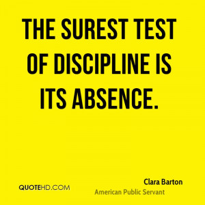 Clara Barton Quotes