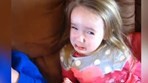 Little girl's mini meltdown about turning four