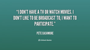Quotes About Watching Tv