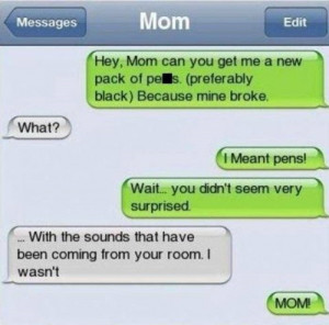 How Embarrassing Your Mom Expected It