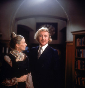 Still of Gene Wilder and Cloris Leachman in Young Frankenstein (1974)