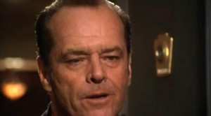 Description: Jack Nicholson as Melvin Udall tells a lady in his ...