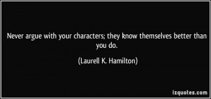 More Laurell K. Hamilton Quotes