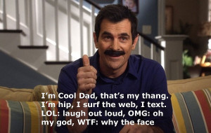 Phil Dunphy on being a cool dad.