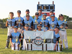 10u hickory hornets are maryland state champs