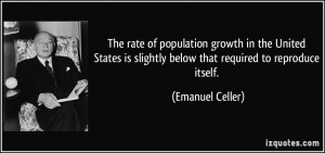 Population Growth Quotes