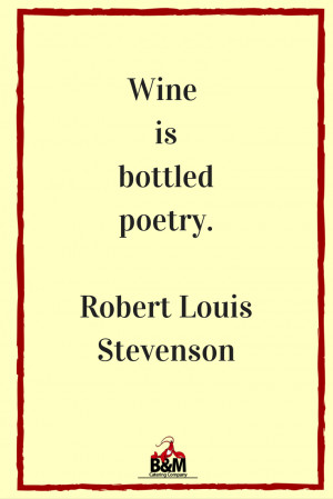 Food Quote - Bottled Poetry