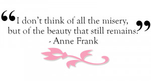 Anne Frank Quotes About Hope