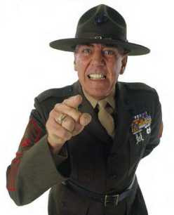am Gunnery Sergeant Hartman, your senior drill instructor.