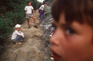 Srebrenica Massacre (7/11 1995) - Srebrenica boys, before being led ...