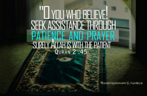Here are some Islamic Quotes About Patience: