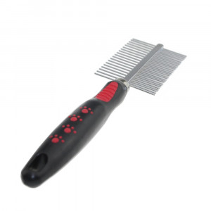 ... Comb-Dog-Hair-Brush-Comb-Plastic-Handle-Pet-Comb-Dog-Grooming-Cleaning