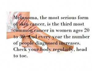 Skin tip from Dr. Rueckl, Lakes Dermatology #melanoma #skincancer