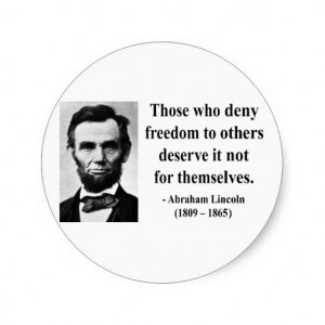 Abraham Lincoln Quotes On Freedom