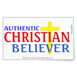 Christian Quotes Rectangular Stickers