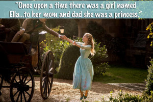 Narrator: “Once upon a time there was a girl named Ella…to her mom ...