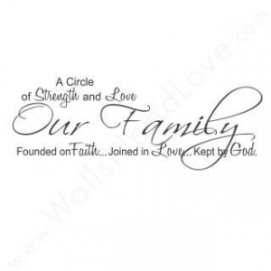 Quotes about family strength