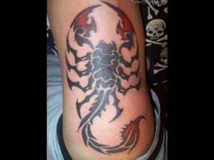 ... --scorpion-tattoo-with-red-ends-20-spine-chilling-tattoos-tattoo
