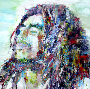 Bob Marley Painting Credited