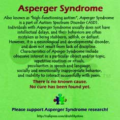 Aspergers More