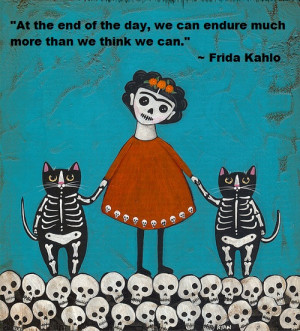 Quote from Frida Kahlo via {link url=