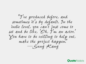 Sung Kang Quotes