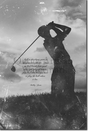 Motivational Golf Quote 
