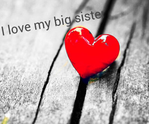 Love My Big Sister Quotes I Love My Big Sister