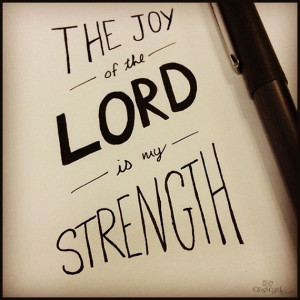 joy of the Lord