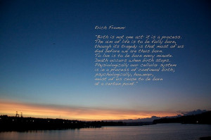 Erich Fromm Quote by ˇBerd, via Flickr