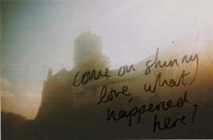 bon iver, disposable, indie, photography, quote, skinny love, text