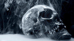 Skulls Smoke Wallpaper 1920x1080 Skulls, Smoke