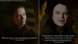 Vanessa Ives: Do you truly not believe in heaven?
