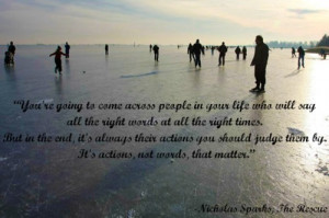 Nicholas Sparks Quotes From The Rescue