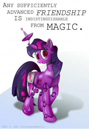 Robotic Twilight Sparkle by ultraspacemobile