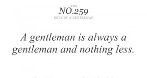 The Rules of a Gentleman A Day Like This One Wife, Mother, PKU Mom ...
